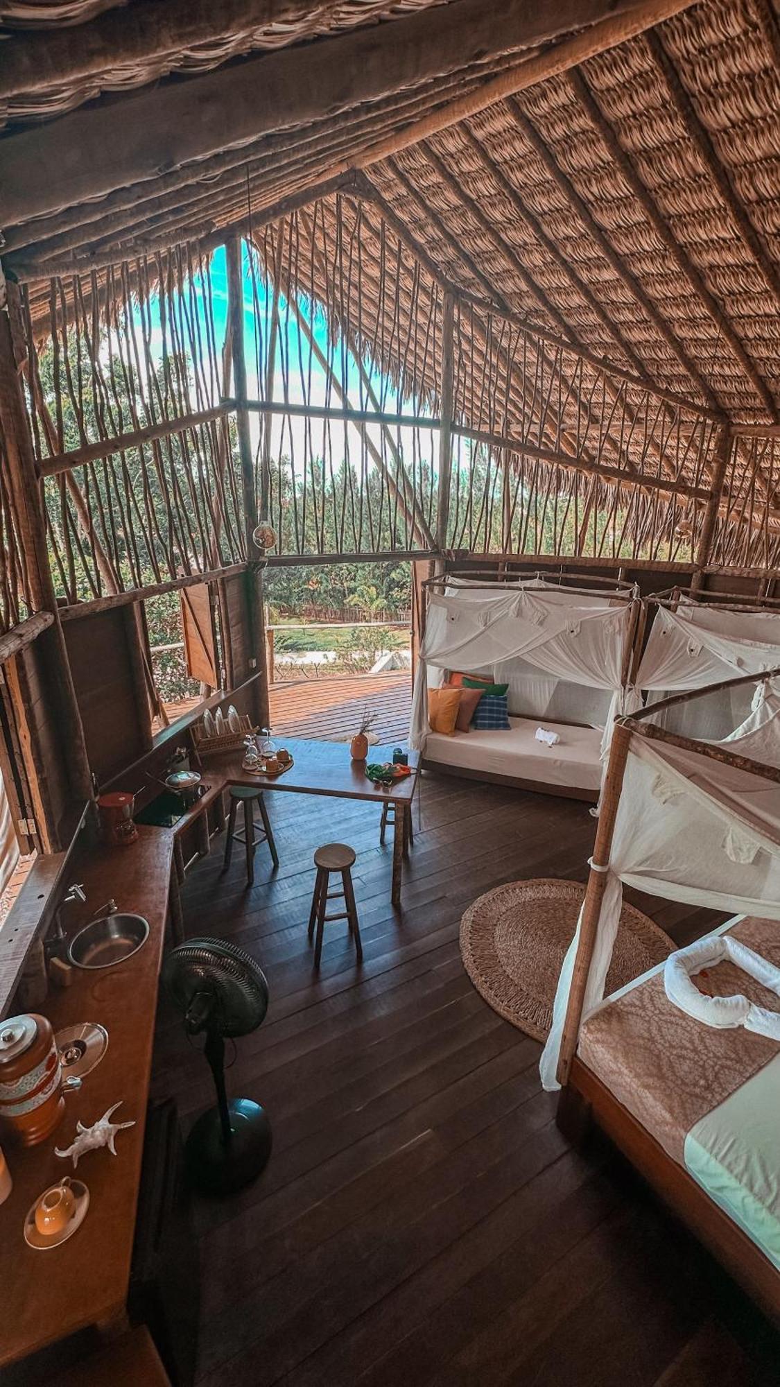 Villa Sabia - Eco Bungalows プレア エクステリア 写真